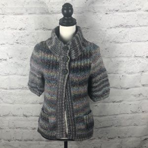 NWOT EXPRESS Multicolor Cardigan Sweater Sz S